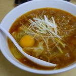 ラーメン 太陽 - 月見タンタンメン