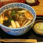 朝日庵 - 牡蠣南蛮そば