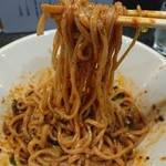 しろくま - 汁なし担々麺850円→まぜまぜ写真