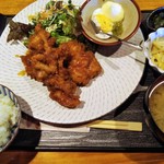Gohan Tei Yagura - 地鶏の南蛮定食（セット）
