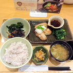 Ootoya - 縞ホッケの柚庵焼定食800円