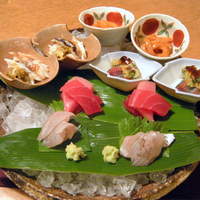 千松しま - 鮪（ひがしもの）　渡り蟹　秋刀魚　烏賊塩辛　めばる