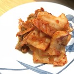 味の羊ヶ丘 - キムチ漬 300yen