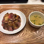 ザ ステーキ - サーロインステーキ丼(大盛)