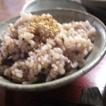 ばんまい - 小豆と黒米のごはん