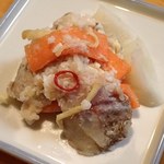 ひろせ商店 - 手づくり飯寿司(大羽)；魚と大根はぶつ切りです(^^)v @2019/01/04