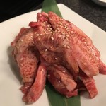 肉匠迎賓館 - 和牛切り落とし 大盛り