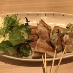 YAKITORI IZAKAYA Dining 東府 - 豚バラ、オクラ巻き