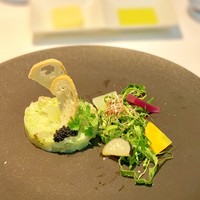 レストラン ブリーズヴェール - 真鯛とアボカドのセビチェ ライムとキャビア添え