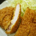 Tonkatsu Maruya - ロースかつ断面