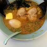 ラーメンショップ - 味玉ラーメン(味噌味)バター