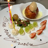 【サプライズにも！】記念日などのデザートプレート♡