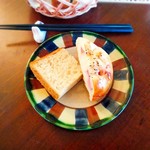 Oriza Purasu Pan Shokudou - キューブ、ハムチーズ