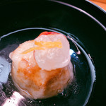 浅草じゅうろく - 生車海老載せ