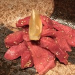 牛わか - 厚切りタン塩オーダー2回目