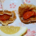 とんかつ青柳 - 一口 トマトカツ