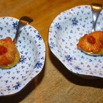 とんかつ青柳 - 一口カツカレー 超ウマ