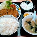 オーモリラーメン - カツライス　９００円