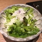 手創り旬菜と和食 せん - 寿司ランチサラダ（カニ有）