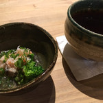 おいしいワイン 季節のお料理 ハチアナ - お通し