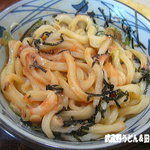 Marugame Seimen - 2011年10月　明太釜玉うどん　まぜまぜ