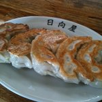 青竹手打ラーメン 日向屋 - 餃子