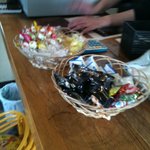 青竹手打ラーメン 日向屋 - サービスの飴