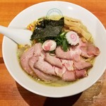 麺屋 六感堂 - 鶏そば（塩）＋肉増し