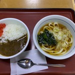 山田うどん食堂 - 朝カレーセット ￥300