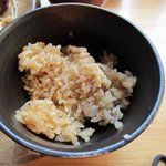 baikinguresutoramminori - 御飯はせっかくなんで名物の鶏飯にしてみました