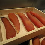 くすのき - 完成寸前のからすみ