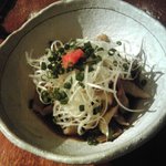 焼き鳥 丈参 - 鶏皮ポン酢