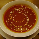 ラジャーインドレストラン - トマトスープ　350円