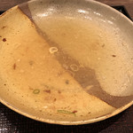 あみだそば 福の井 - 最後の〆は蕎麦湯で