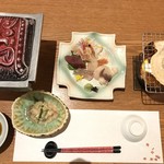 登別　石水亭 - ディナーはハーフビュッフェ