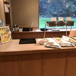 登別　石水亭 - 出来立てオムレツ食べられます