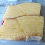 治一郎 ららぽーと磐田店 - バウムクーヘンカット243円