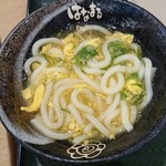 Hanamaru Udon - 生姜玉子あんかけ（小）430円