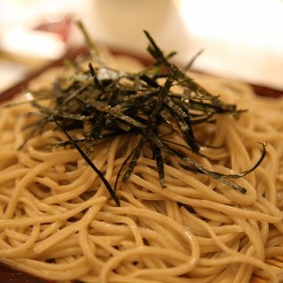 Enjoy our special soba noodles! Seasonal soba menu also available