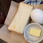 ジロー珈琲 - モーニングのトースト