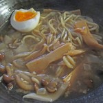 阿藻珍味 - 尾道ラーメン＋きのこだし