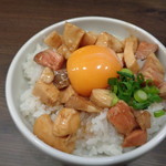 中華そば さわ - チャーシューご飯も美味しかった