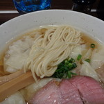 中華そば さわ - ストレート麺