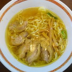 仙台中華そば 銘店嘉一 - 鶏チャーシューメン（醤油）