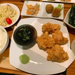 Shittora - 唐揚げランチ（1,080円）