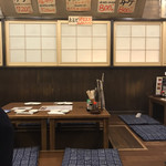 塩ホルモン 炭火のあんざい - 内観