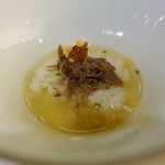 DINING ROOM IN THE MAIKO - 柔らかいおじやに牛テールのスープ