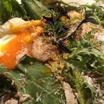 NAKATSUKA - 京都大原　山田農園の卵と自家製ベーコンのクレープ・カルボナーラ　