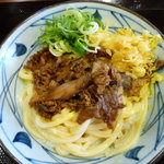 丸亀製麺 - 肉釜玉