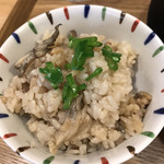 麺屋さくら - 鴨と舞茸のご飯  